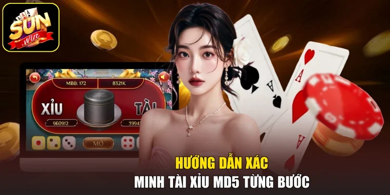 Hướng dẫn xác minh Tài Xỉu MD5 từng bước