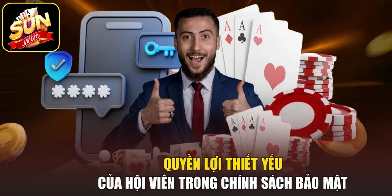 Quyền lợi thiết yếu của hội viên trong chính sách bảo mật